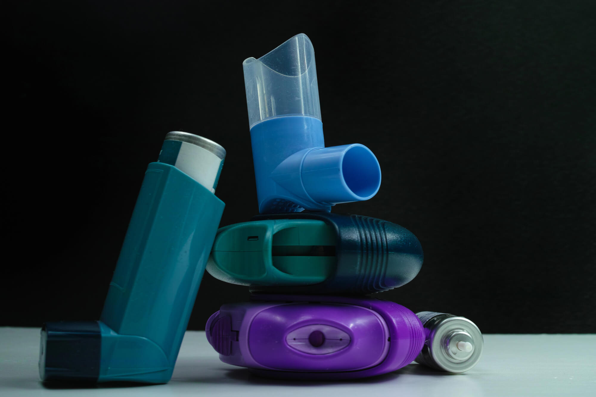 Images of different inhaler types